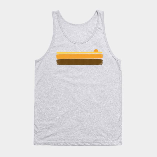 Retro 70s summer stripes Tank Top by Vanphirst